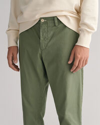 Pantaloni chino Hallden Sunfaded slim fit