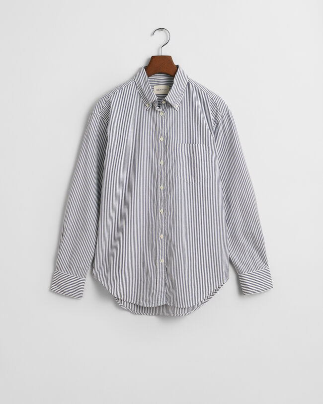Camicia Luxury Oxford a righe relaxed fit