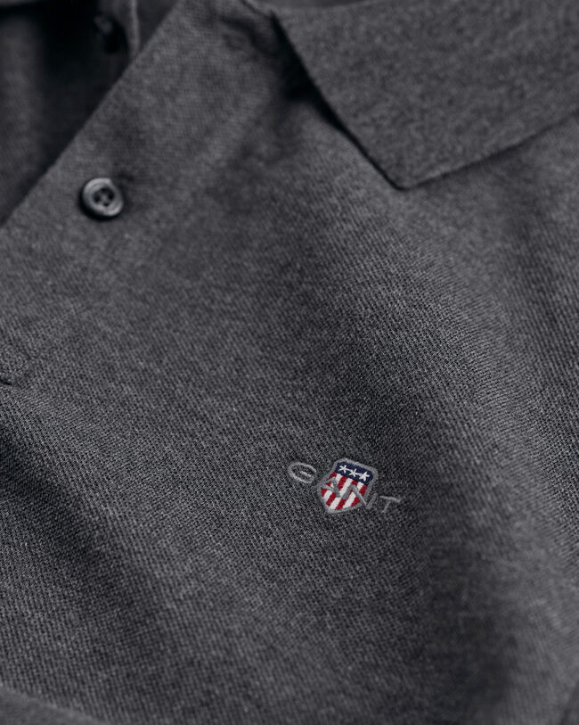Polo Shield in piqué regular fit