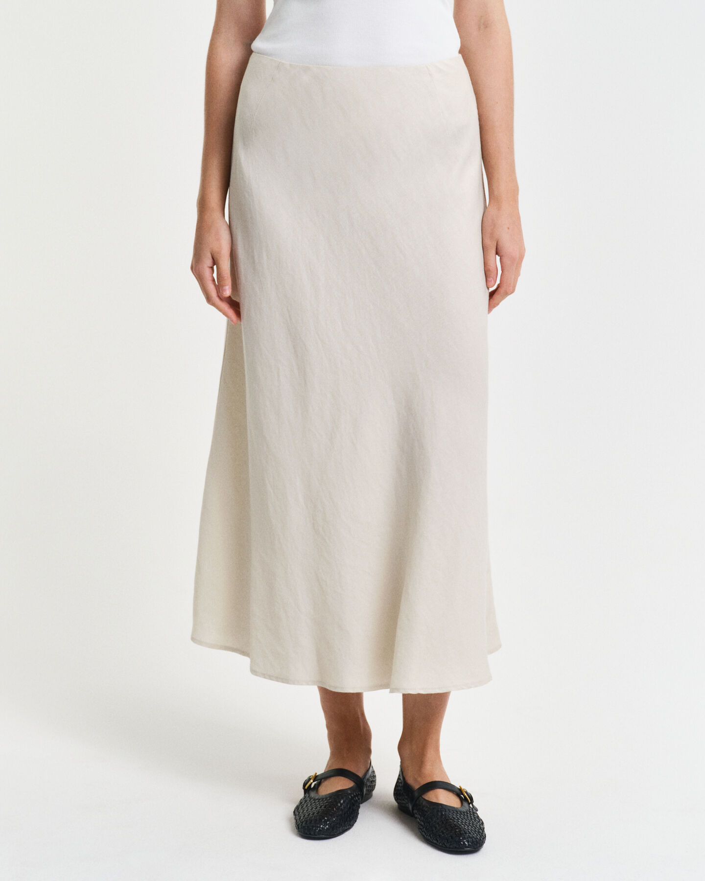 Gonna in misto lino