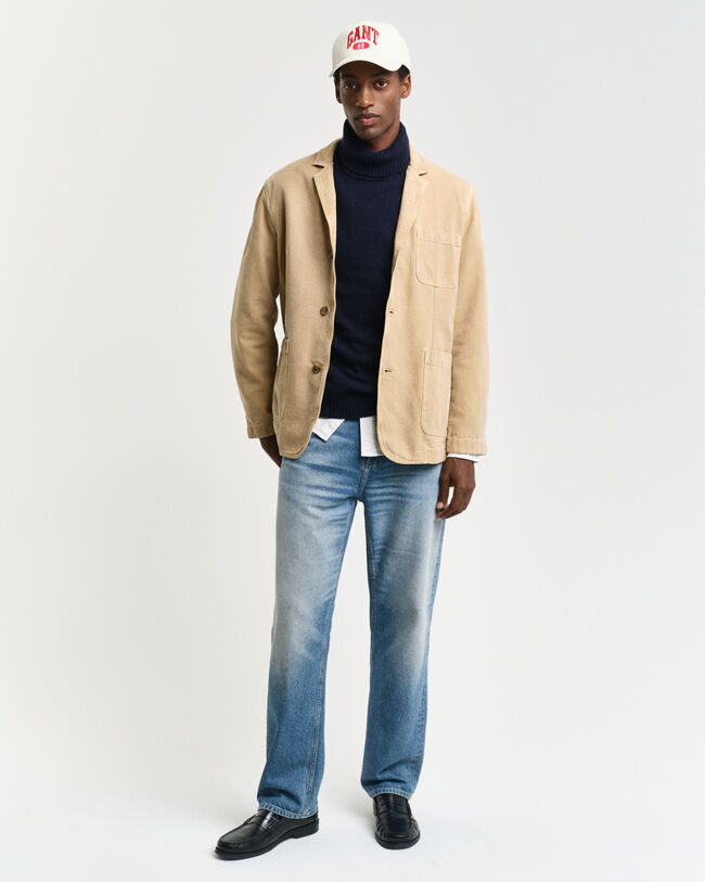 Maglia a collo alto in misto lana