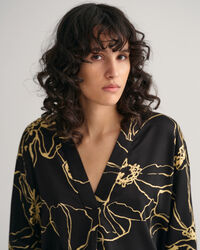 Blusa con scollo a V Line Drawing