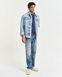 Polo Sunfaded in piqué