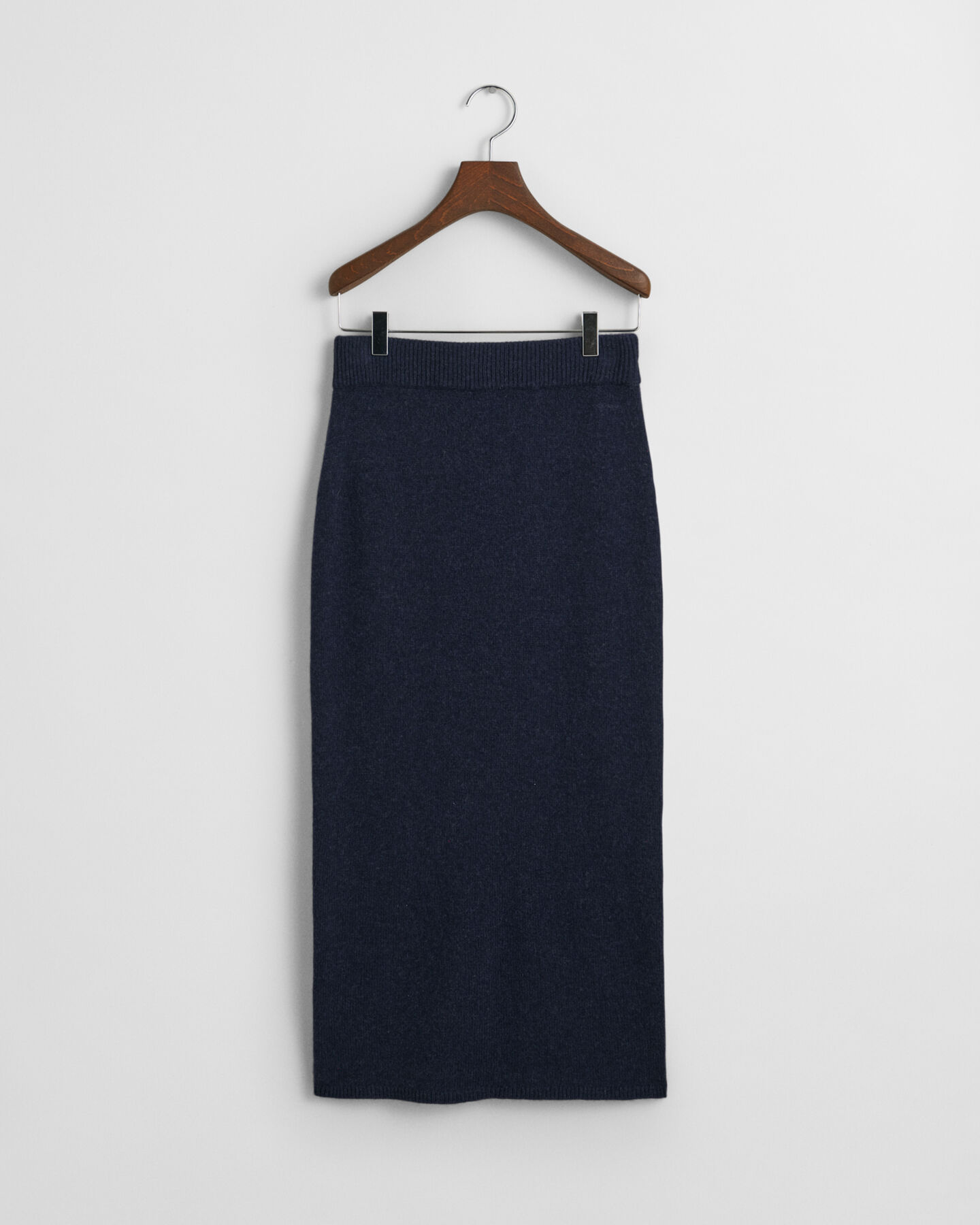 Gonna a maglia in lana