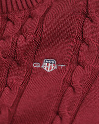 Abito in cotone a trecce Girls