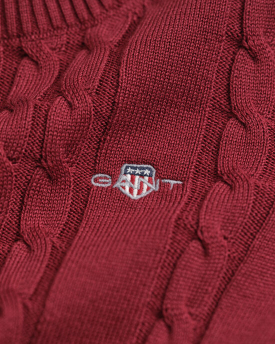 Abito in cotone a trecce Girls