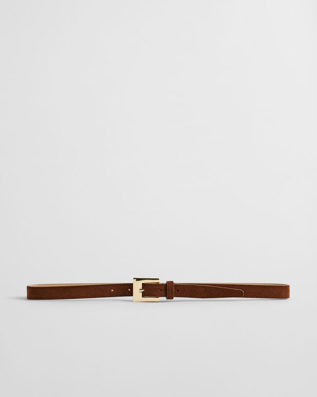 Cintura slim scamosciata