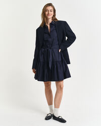 Abito in raso di cotone