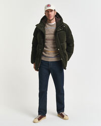 Maglia girocollo a righe in misto lana Nepps