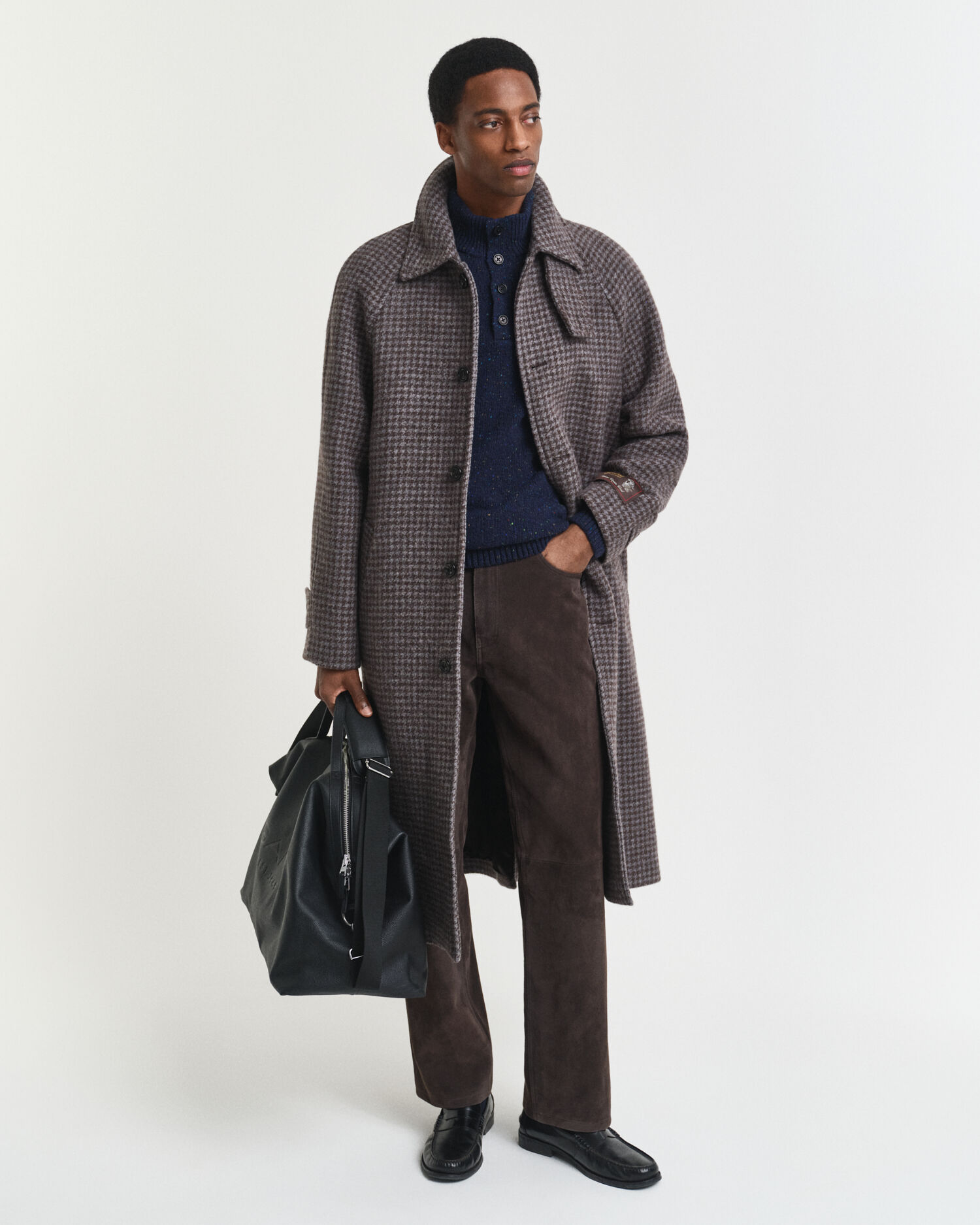 Maglia Nepps in misto lana con abbottonatura parziale