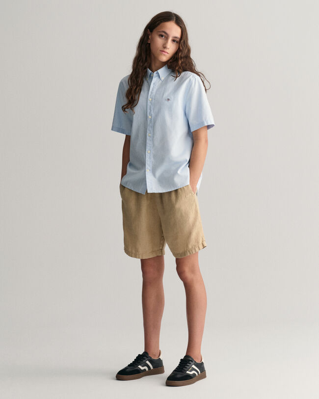Camicia a maniche corte Oxford Teens