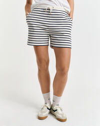 Pantaloncini in jersey a righe Breton