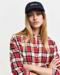 Cappellino Script in cotone lavato