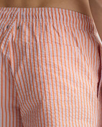 Pantaloncini da bagno in seersucker classic fit