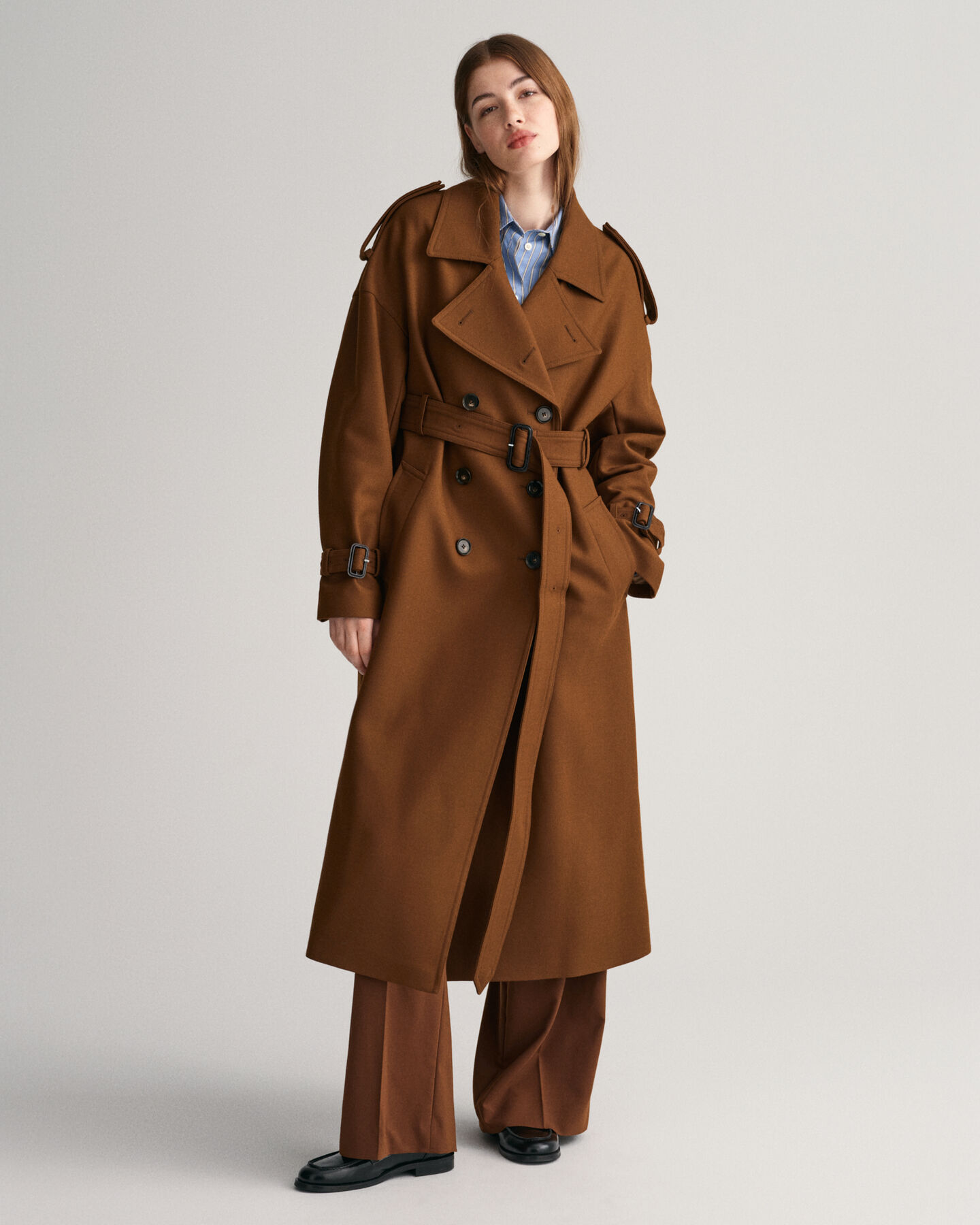 Trench in misto lana