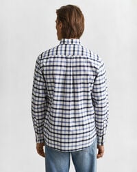 Camicia Oxford a quadri regular fit