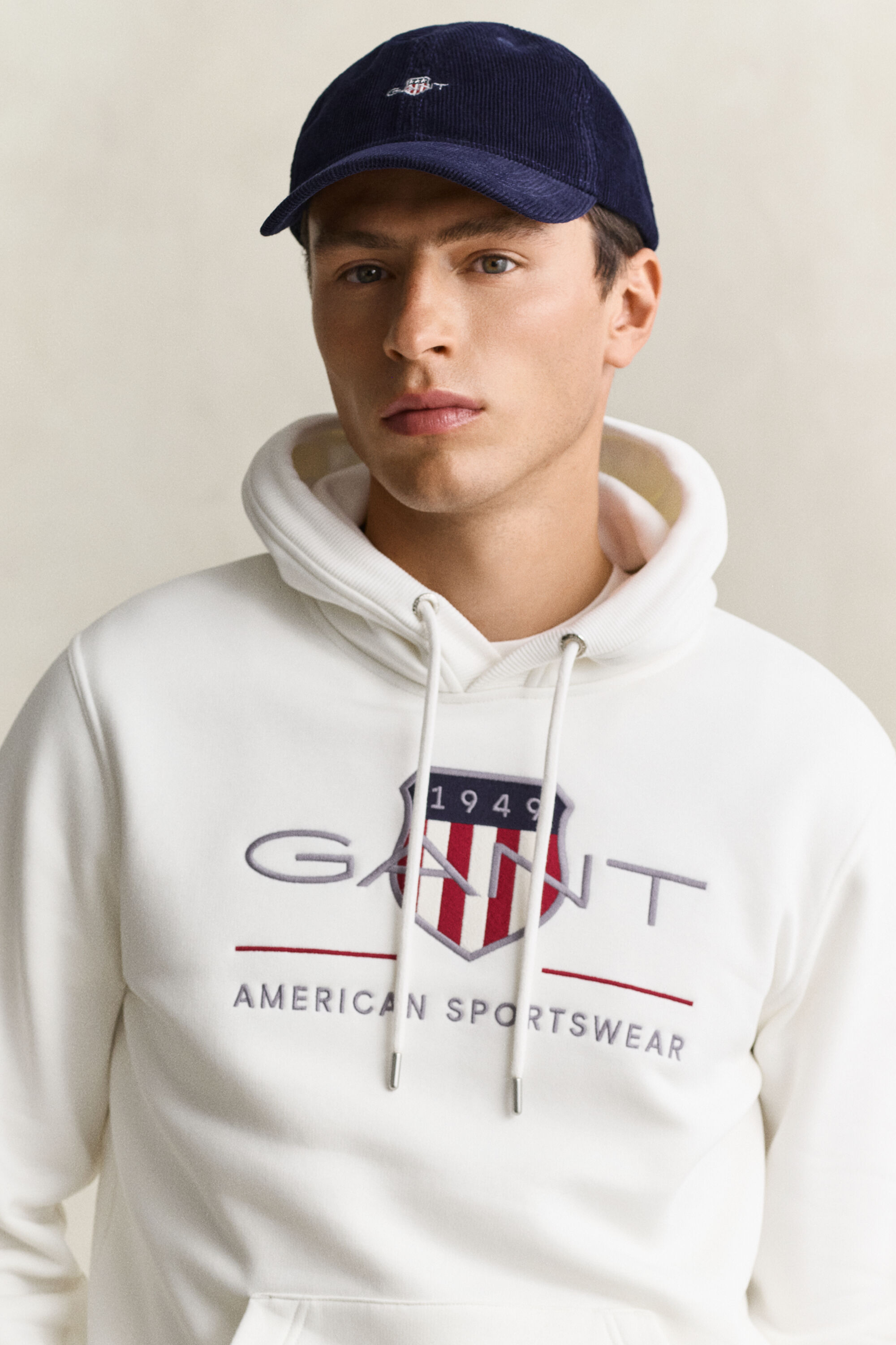Felpa Archive Shield con cappuccio