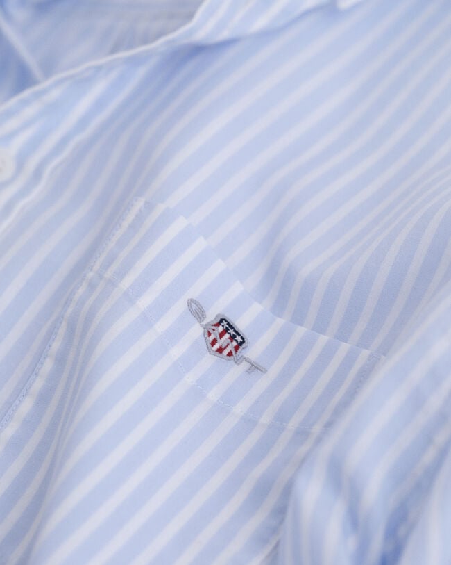 Camicia a righe in popeline Shield Teens