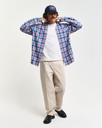 Camicia in flanella a quadri relaxed fit