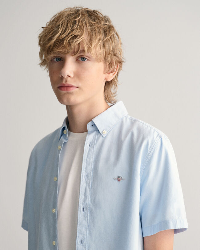 Camicia a maniche corte Oxford Teens