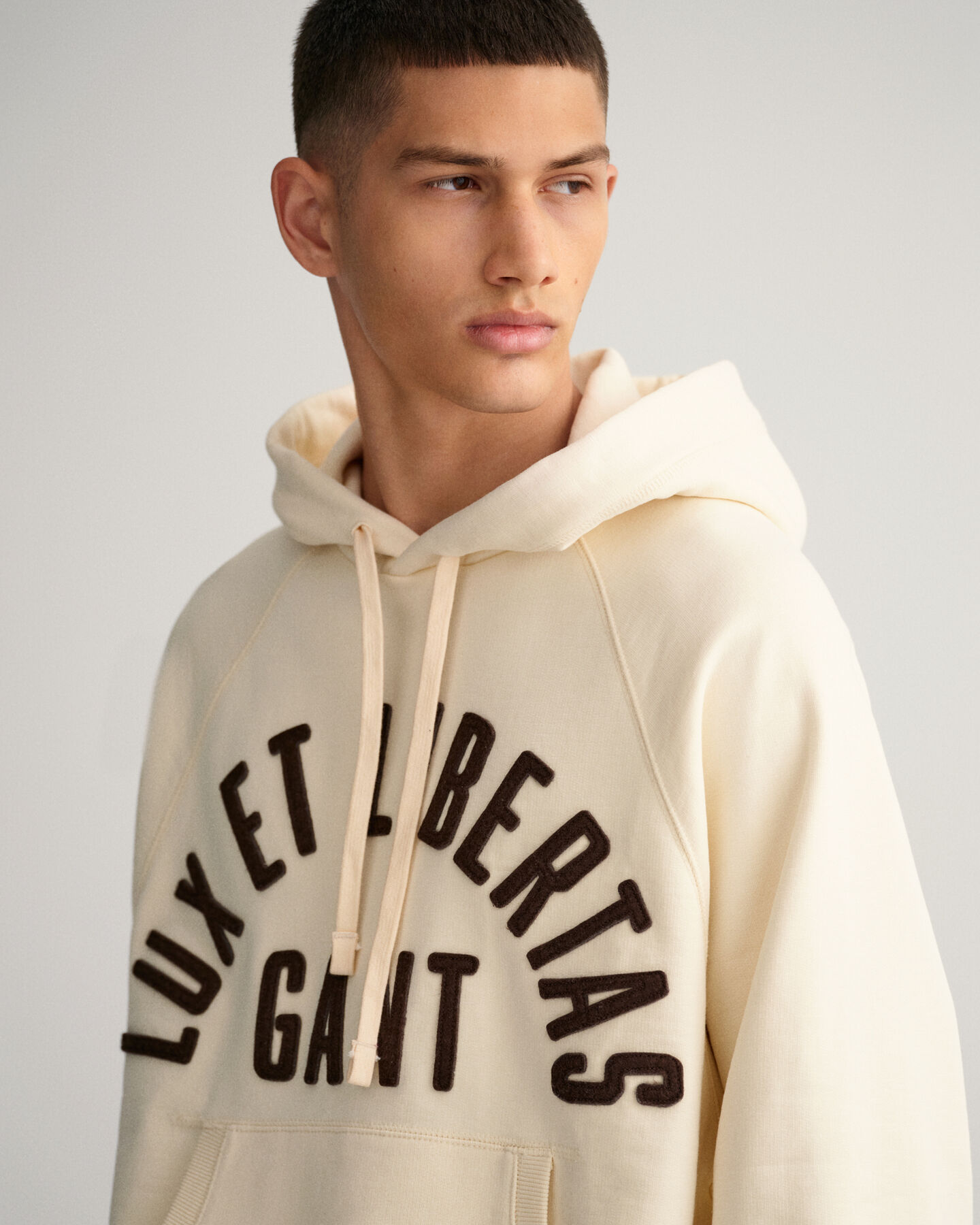 Felpa con cappuccio Luxe