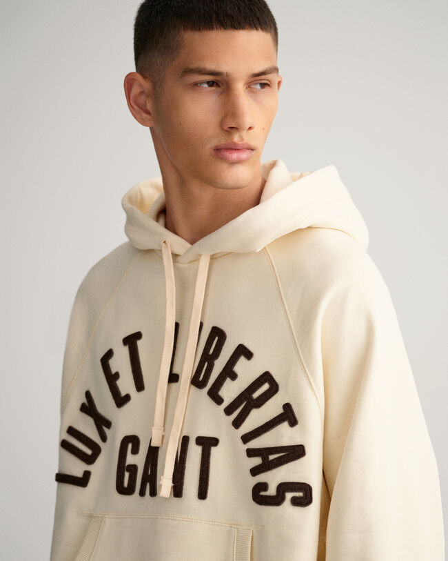 Felpa con cappuccio Luxe