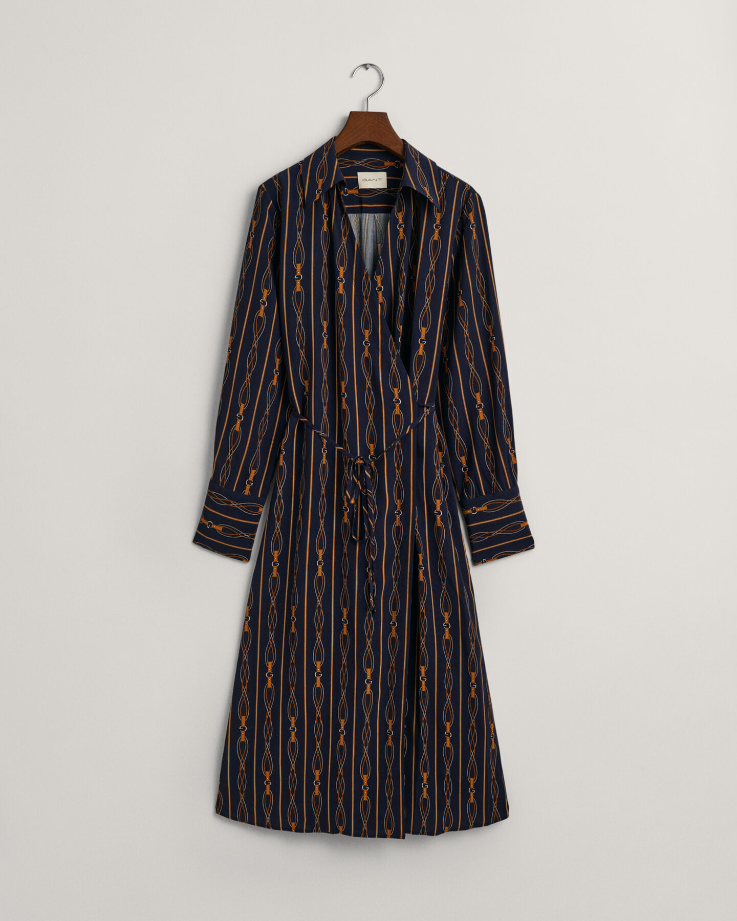 Abito a portafoglio Rope a righe regular fit