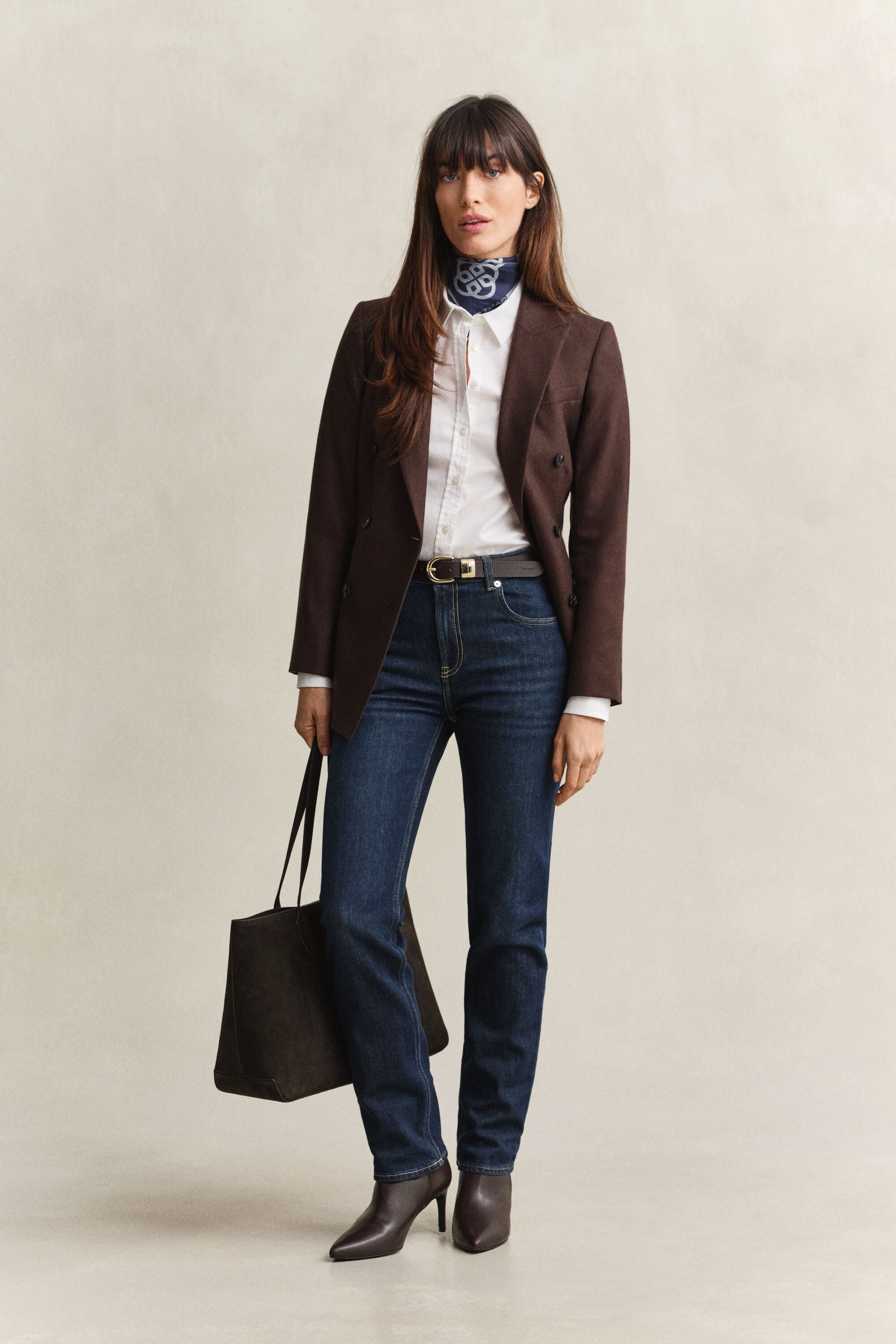 Jeans elasticizzati con gamba dritta
