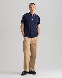 Rugger punto calato a maniche corte