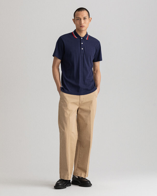 Rugger punto calato a maniche corte