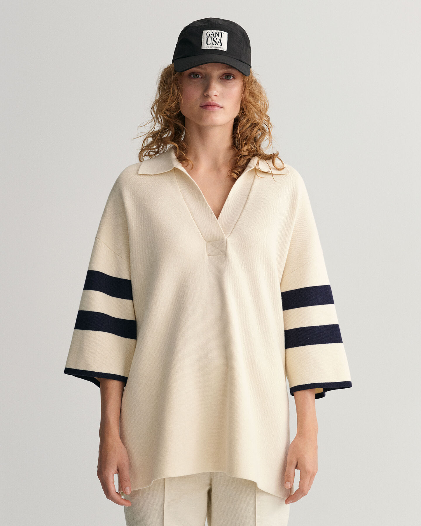 Heavy Rugger con maniche corte a righe