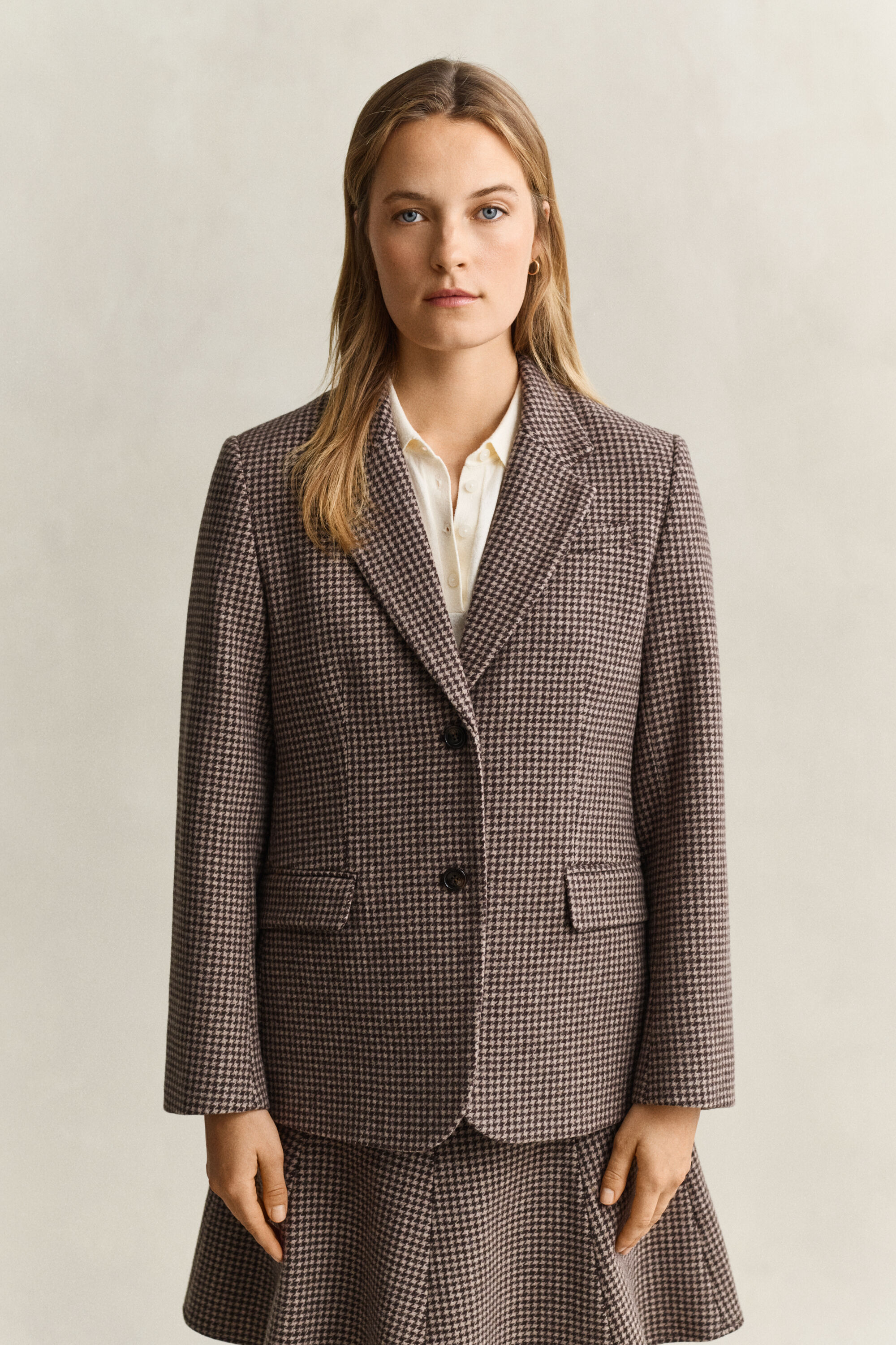 Blazer pied-de-poule