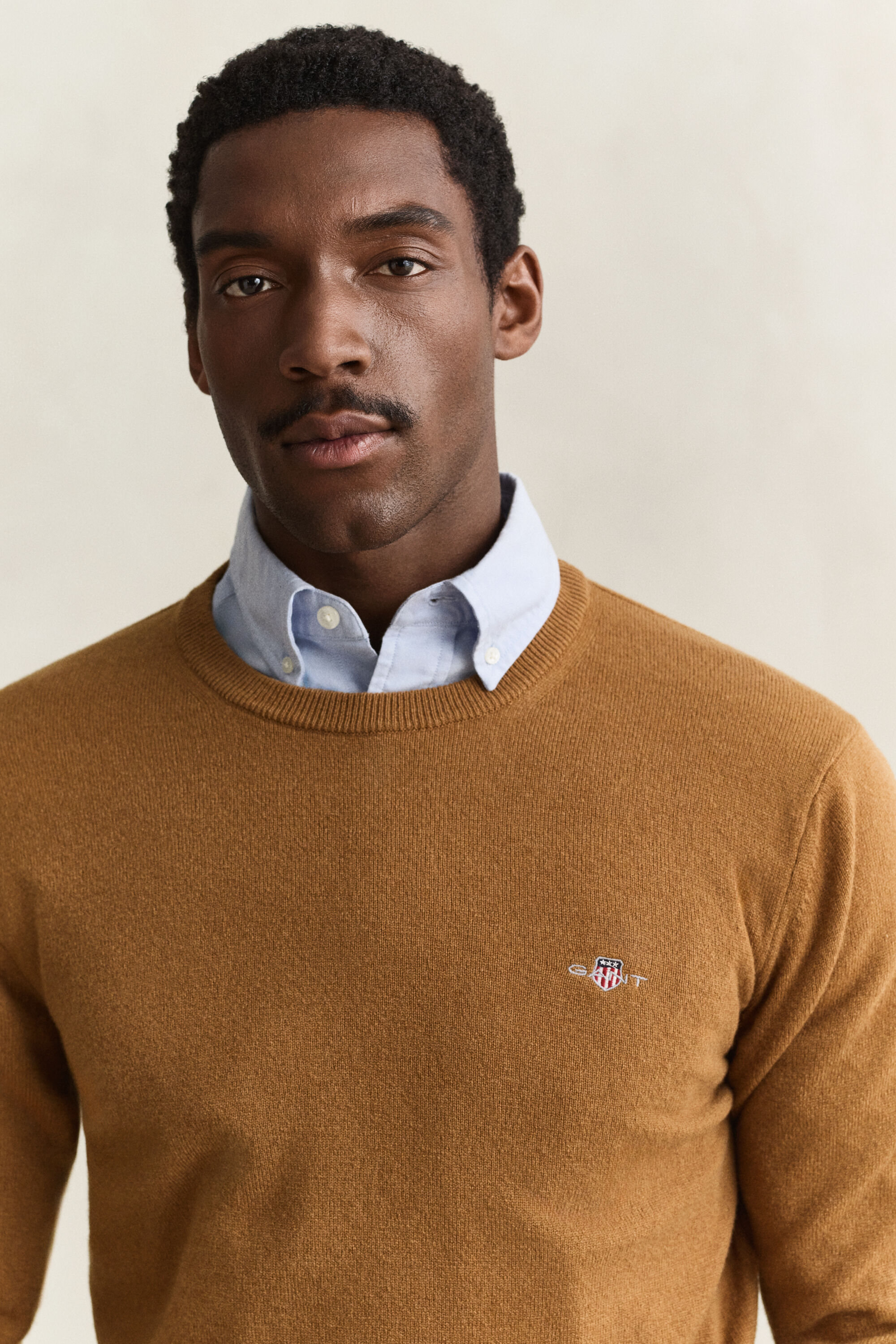 Maglia girocollo in lana d’agnello