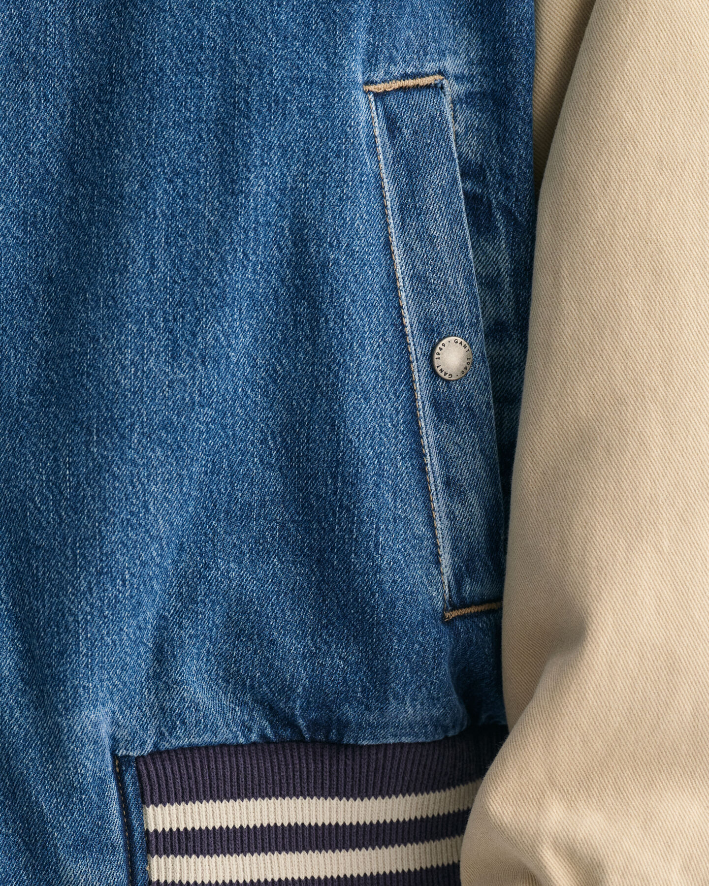 GANT Varsity Jacket in denim