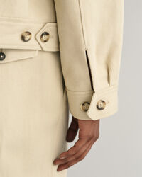 Giacca da abito in lino-cotone relaxed fit