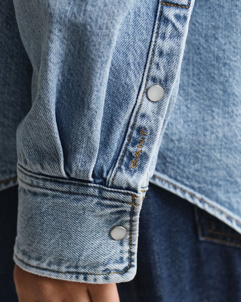 Camicia di jeans relaxed fit