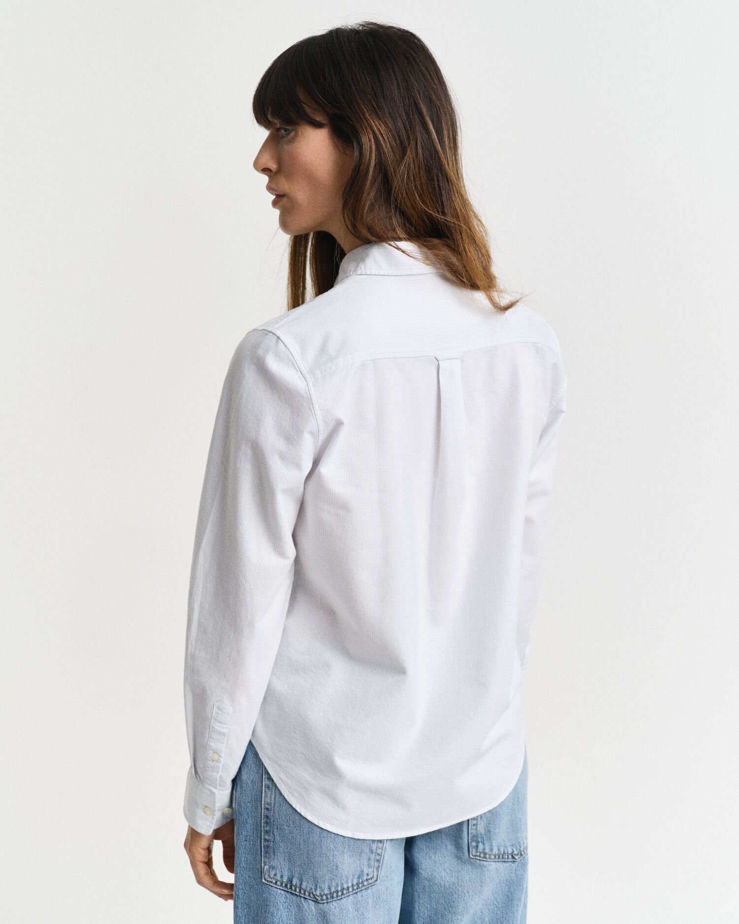 Camicia Oxford classica a righe regular fit