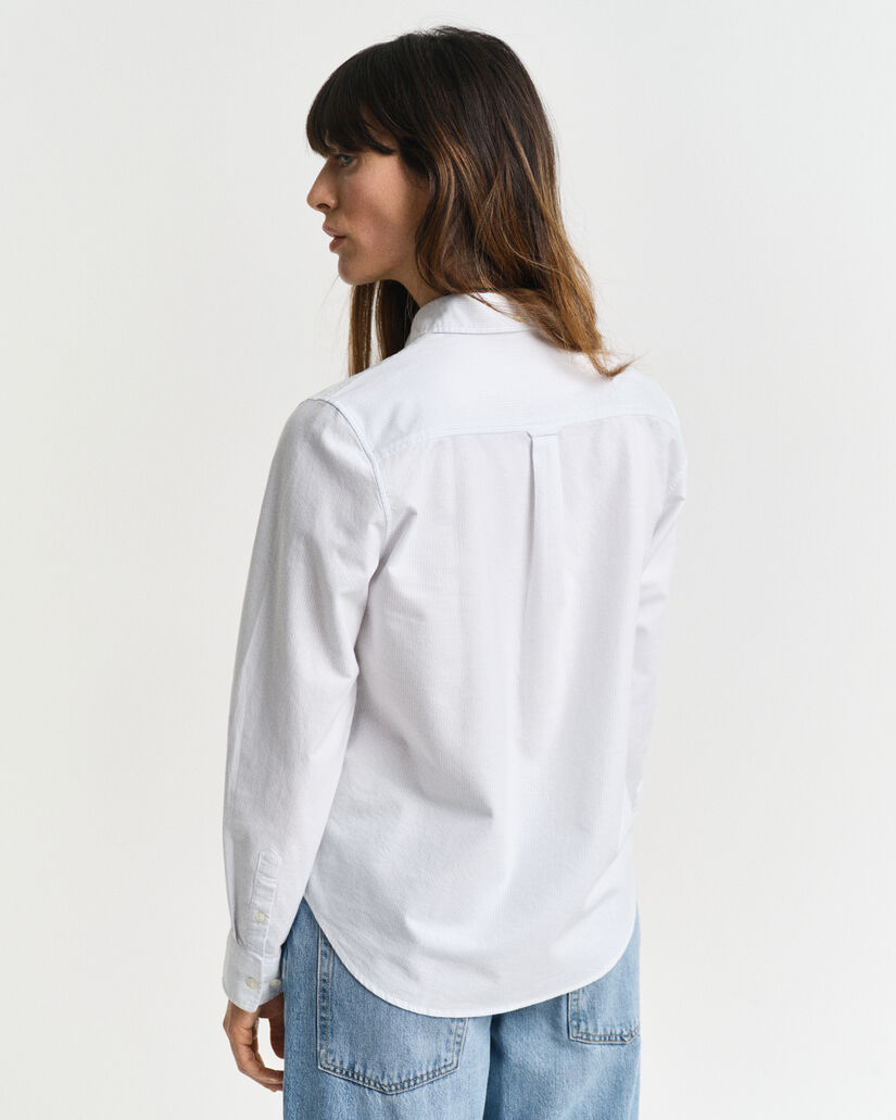 Camicia Oxford classica a righe regular fit