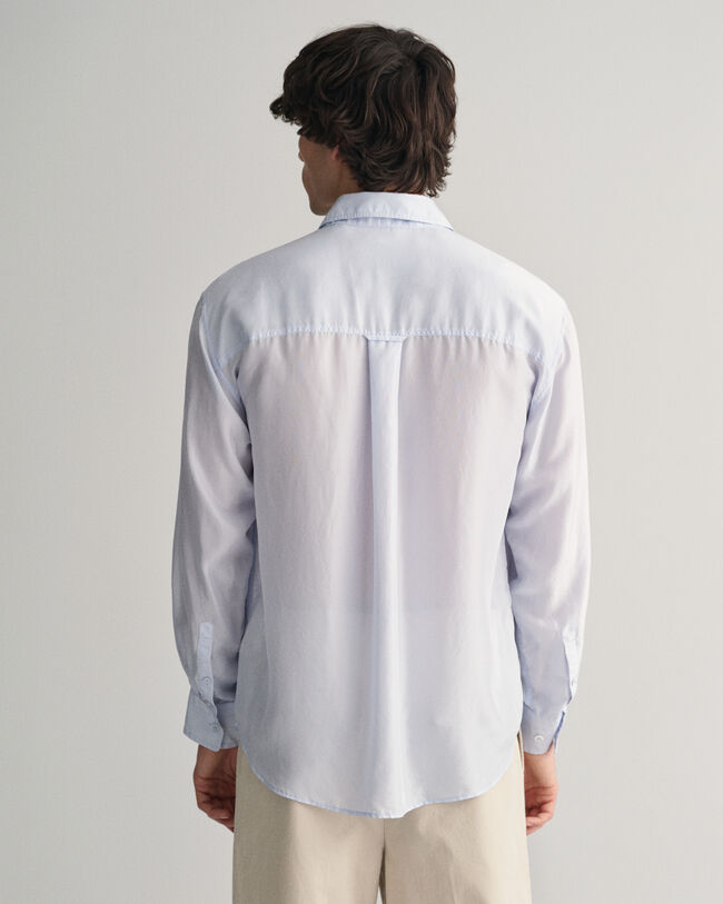 Camicia in seta relaxed fit