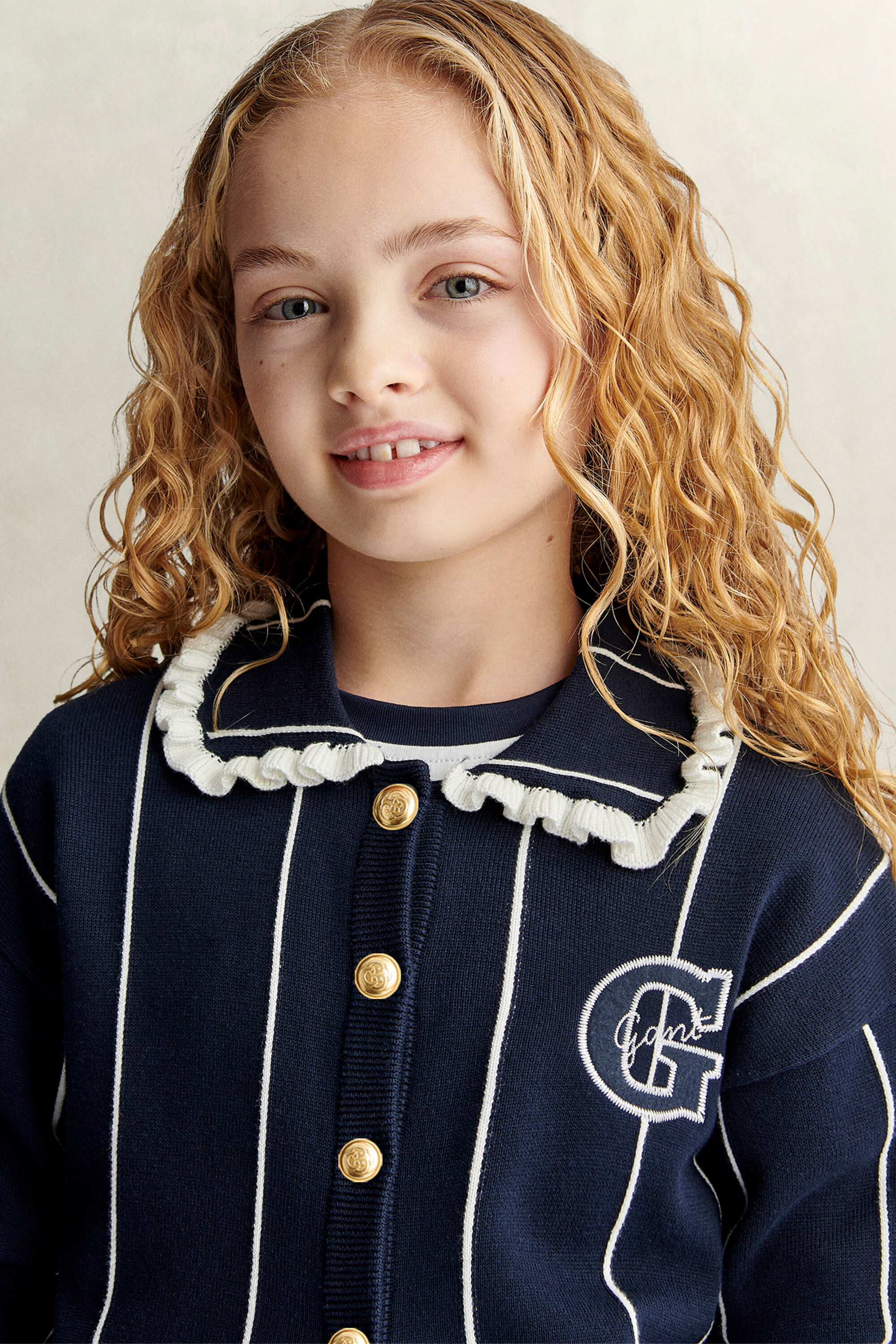 Cardigan a righe Teen Girls