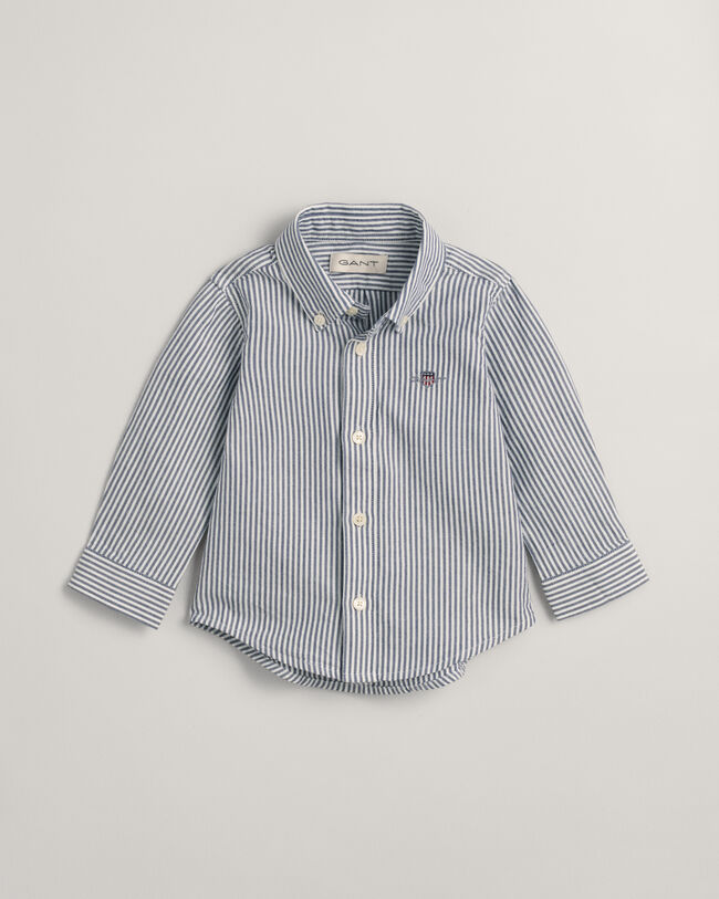 Camicia Oxford a righe Baby