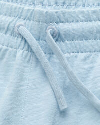 Pantaloncini in cotone fiammato Shield Teens