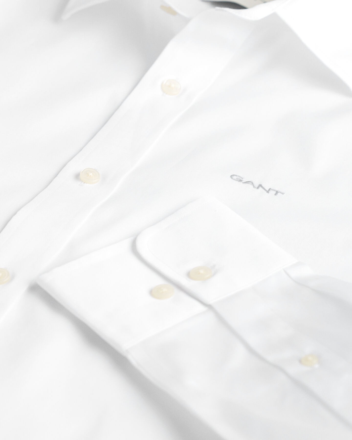 Camicia in raso slim fit