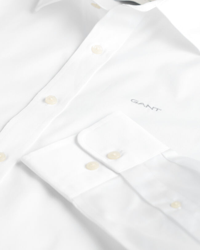 Camicia in raso slim fit