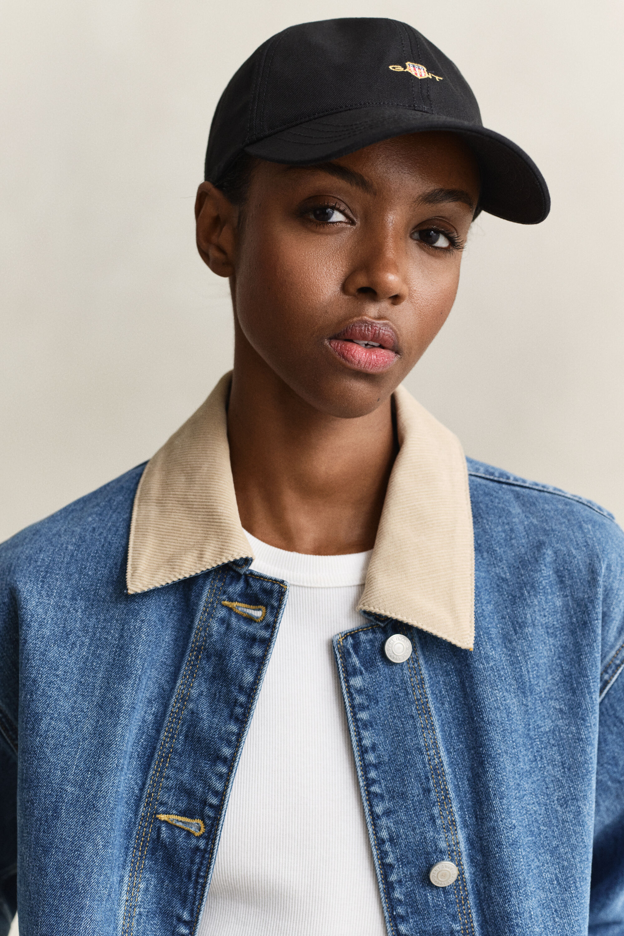 Cappellino in twill di cotone Shield