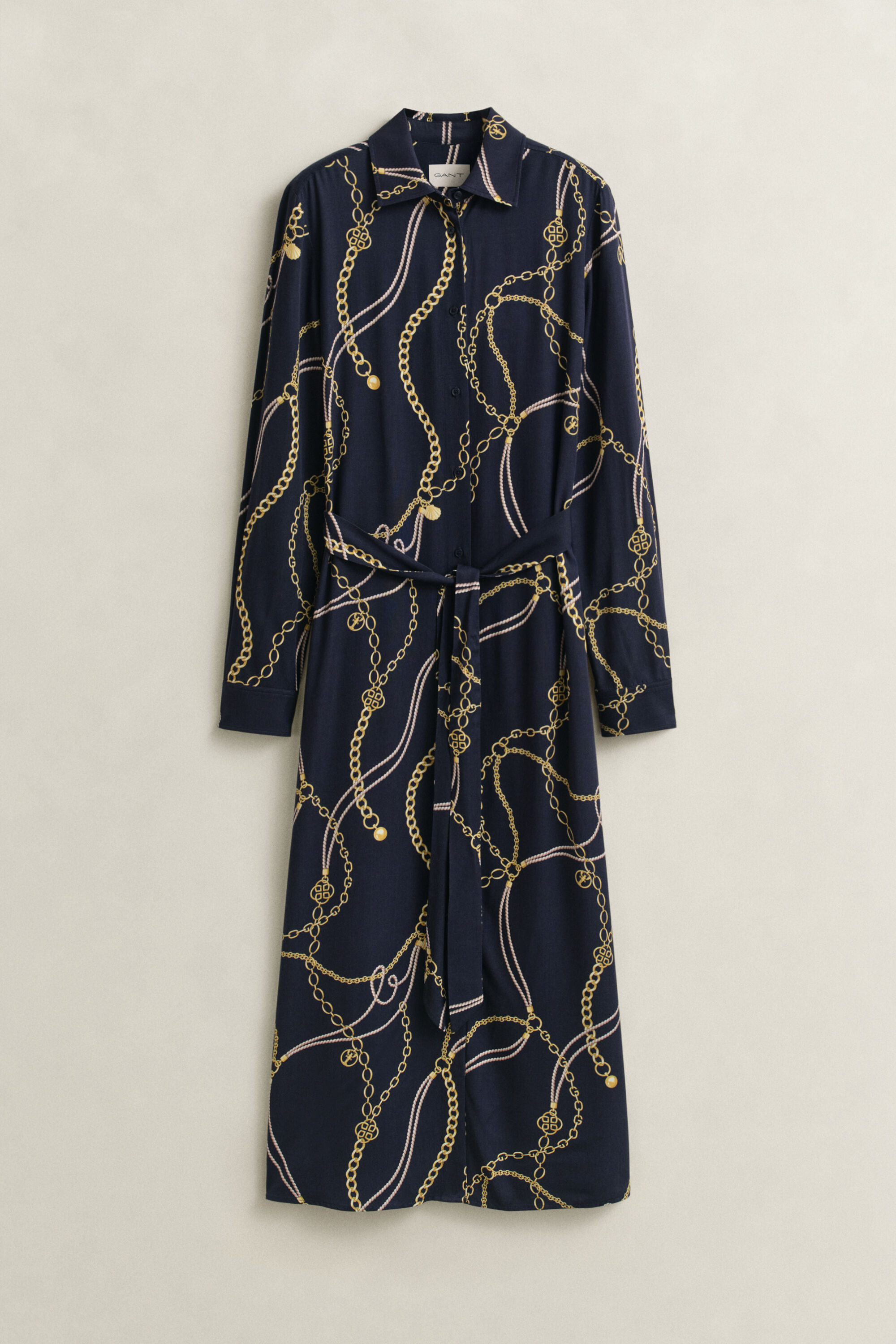 Abito chemisier con stampa