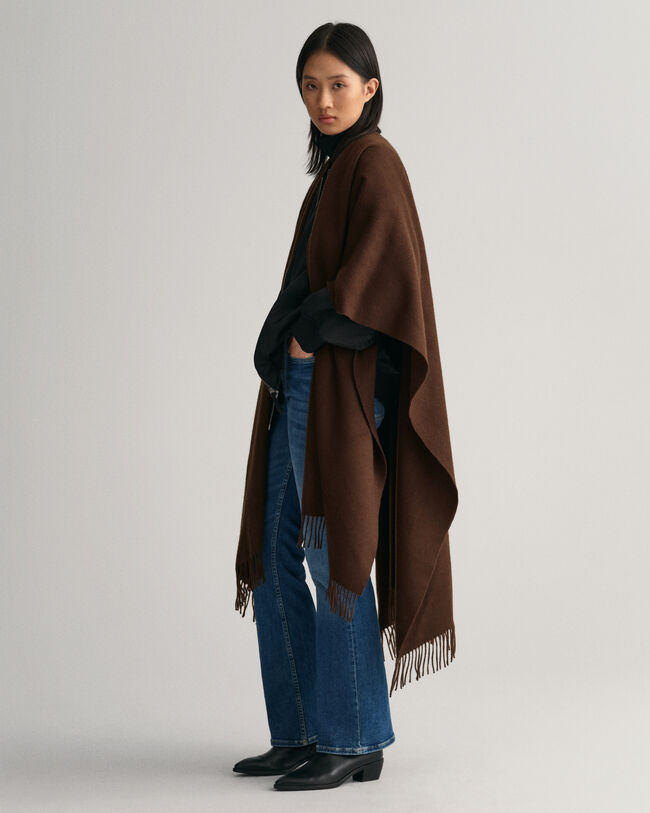 Poncho in lana