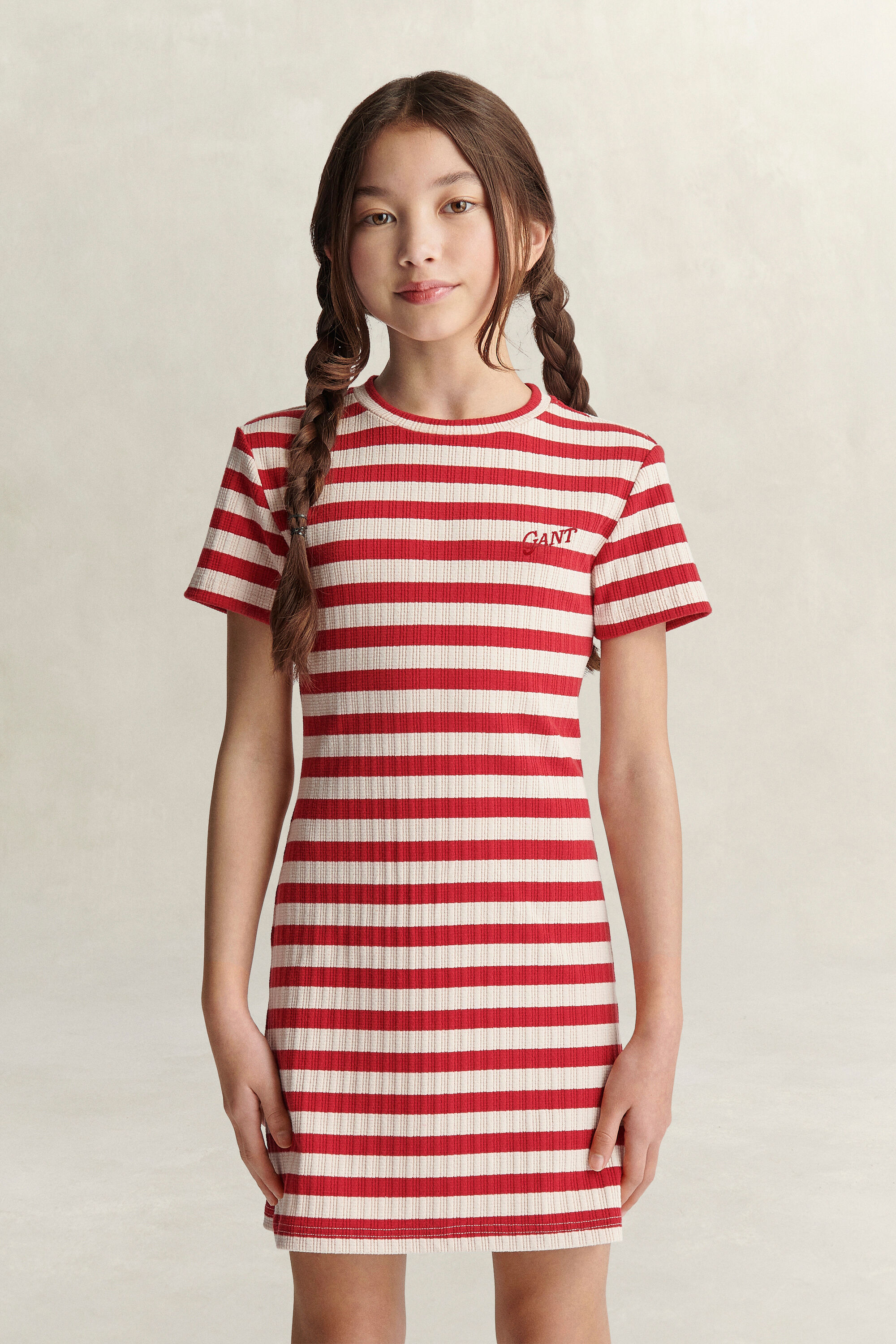 Abito a righe Teen Girls