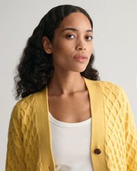Cardigan in maglia testurizzata