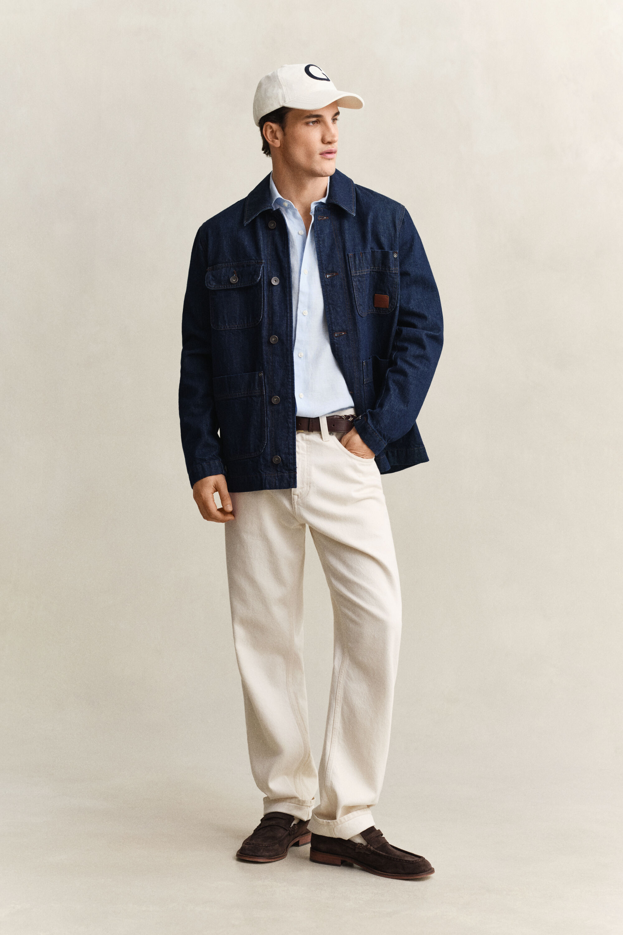 Camicia a maniche corte in lino